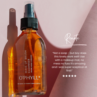 Make-up brush remover