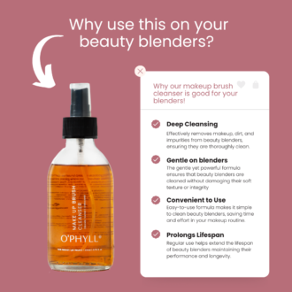 Make-up brush remover