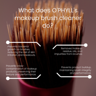 Make-up brush remover